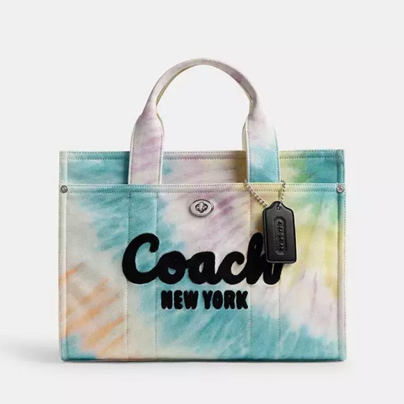 Coach Cargo tote bag with rainbow tie-dye - Picture 4 of 11